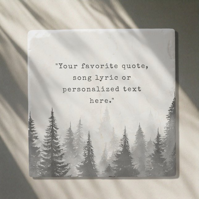 Create Your Own Quote Stone Coaster (Creator Uploaded)