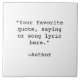 Create Your Own Quote