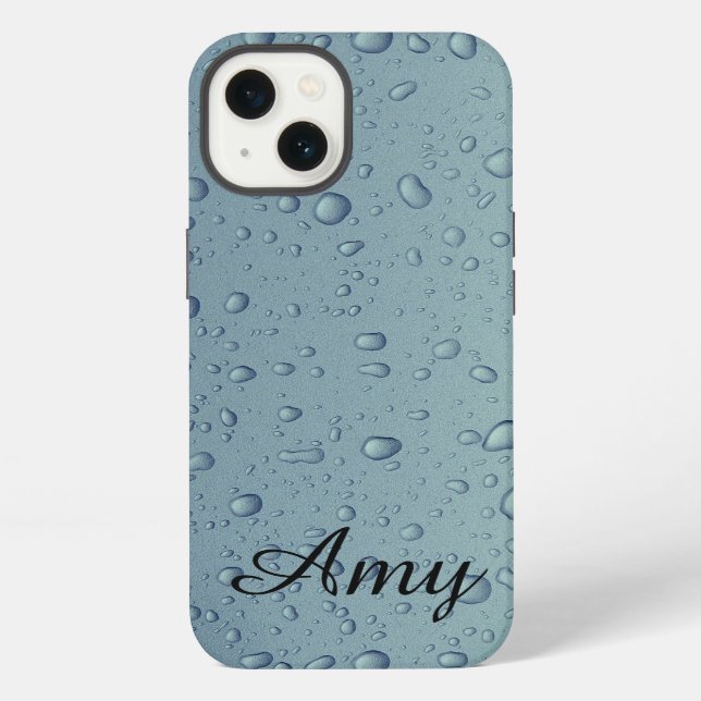 Create your own raindrops IPhone 8/7 case (Back)