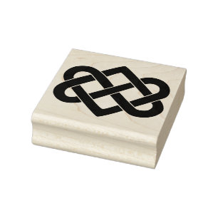 Create Your Own Rectangular Celtic Love Knot Rubber Stamp