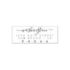 Create Your Own Rectangular Family Return Address