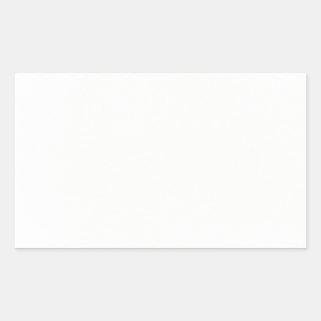 Create Your Own Rectangular Sticker (Front)