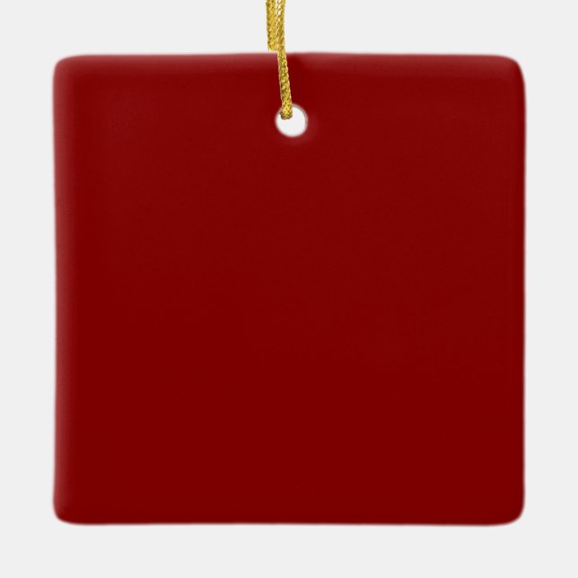 Create Your Own - Redesign from Scratch:  Ceramic Ornament (Front)