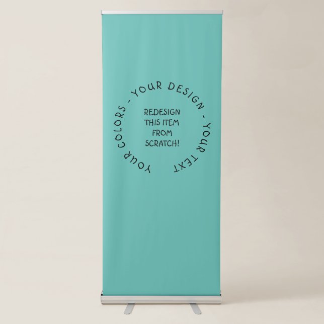 Create Your Own Retractable Banner (Front)