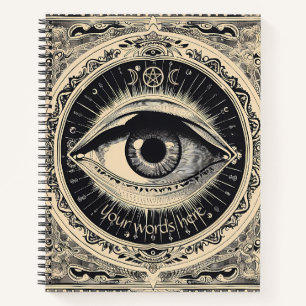 Create Your Own Retro Evil Eye Notebook