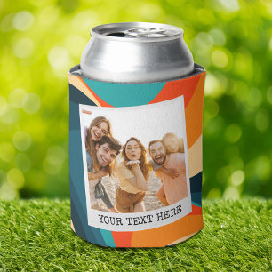 Create Your Own Retro Photo Can Cooler