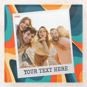 Create Your Own Retro Photo Glass Coaster