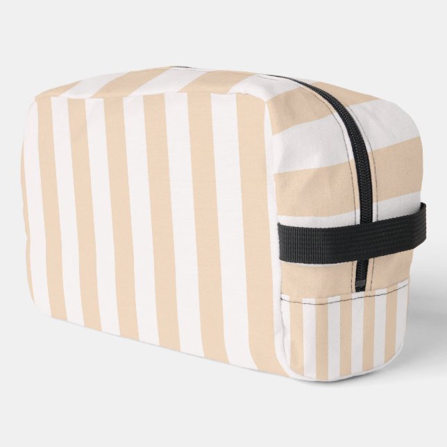 Create Your Own Retro Stripes Dopp Kit (Left Corner)