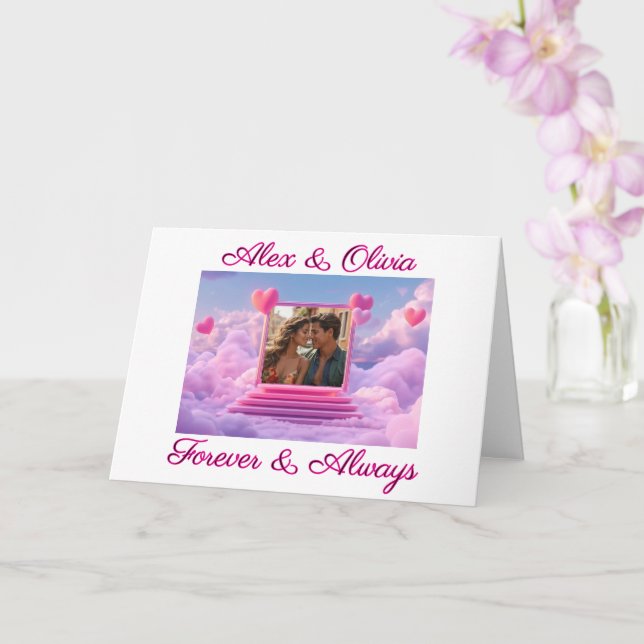 Create Your Own Romantic Heart Photo Template (Orchid)