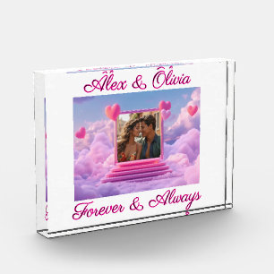 Create Your Own Romantic Heart Photo Template Block