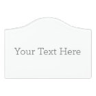 Create Your Own Room Sign