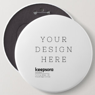 Create Your Own Round 6 inch 6 Cm Round Badge