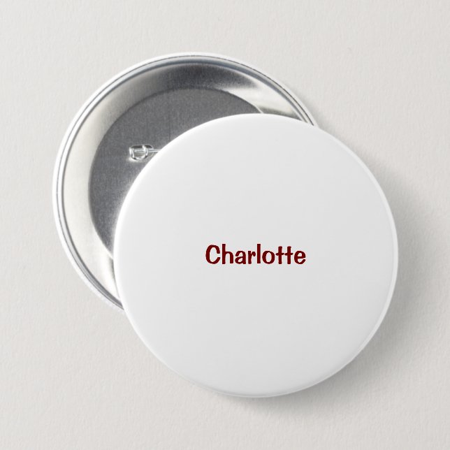 Create Your Own Round Button (Front & Back)