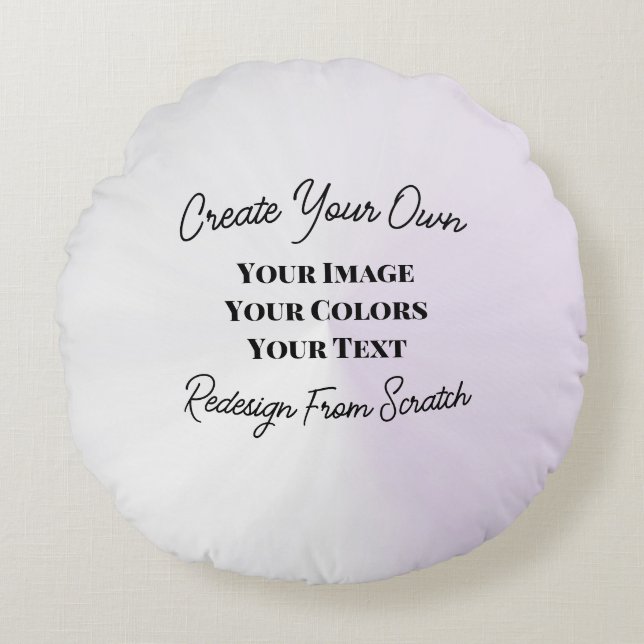 Create Your Own Round Cushion (Front)
