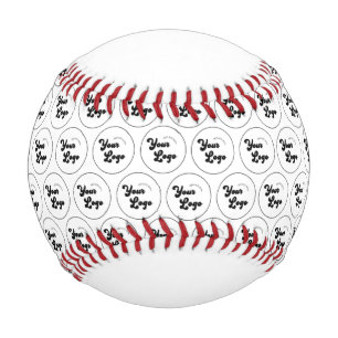 Create Your Own Round Logo Pattern Business Baseball