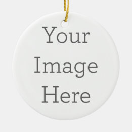 Create Your Own Round Ornament