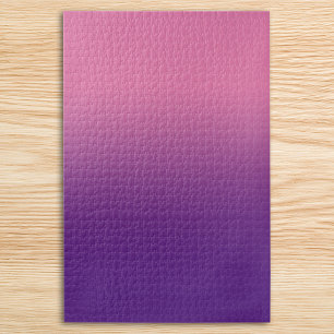 Create Your Own Royal Purple Ombre Jigsaw Puzzle