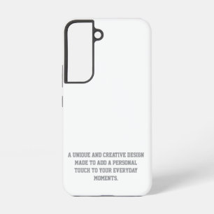 Create Your Own Samsung Galaxy S22 Case