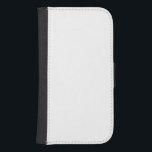 Create Your Own Samsung S4 Wallet Case<br><div class="desc">Create your own white personalizable,  minimalist style which can be easily updated with your Photo and text. If you need any help personalising this product,  please contact me using the message button below and I will be happy to help.</div>