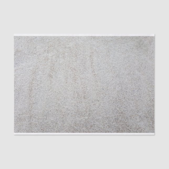 Create your own | Sand texture photo Tissue Paper (Front)