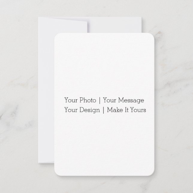 Create Your Own Save The Date Card (Front)