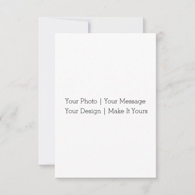 Create Your Own Save The Date Card (Front)
