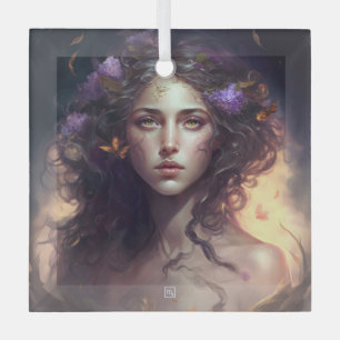 Create Your Own Scorpio Sun Sign Zodiac Goddess Glass Tree Decoration