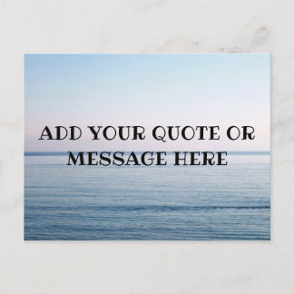 Create your own seascape postcard