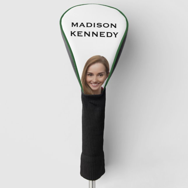 Create Your Own Selfie Golf Head Cover (Front)