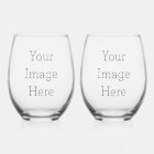 Create Your Own Sets of Stemless Wine Glasses