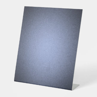 Create Your Own - Shaded Texture - Blue Pedestal Sign