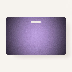 Create Your Own - Shaded Texture - Purple  ID Badge