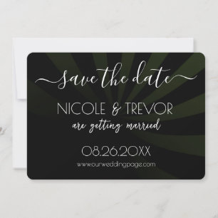 Create Your Own - Shadow Stripes Save The Date