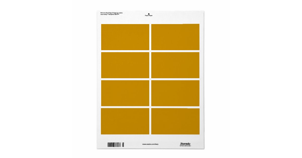 CREATE YOUR OWN SHIPPING LABELS (Various Sizes) | Zazzle.co.uk