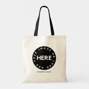 Create your own Shop Name Logo Promotional Tote Bag