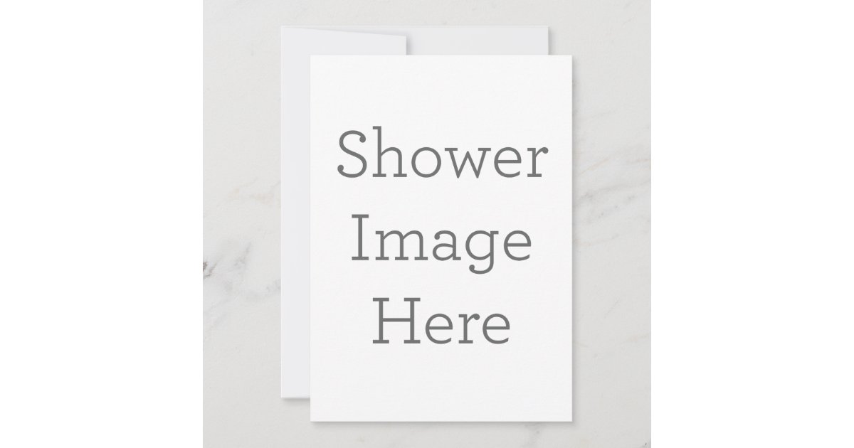 Create Your Own Shower Invitation Zazzle