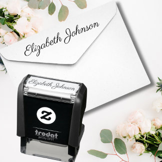 Create Your Own Signature Personalised Self-inking Stamp