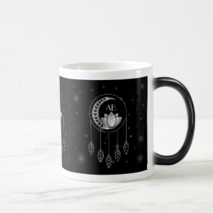 Create Your Own Silver Lotus Moon Dreamcatcher Magic Mug