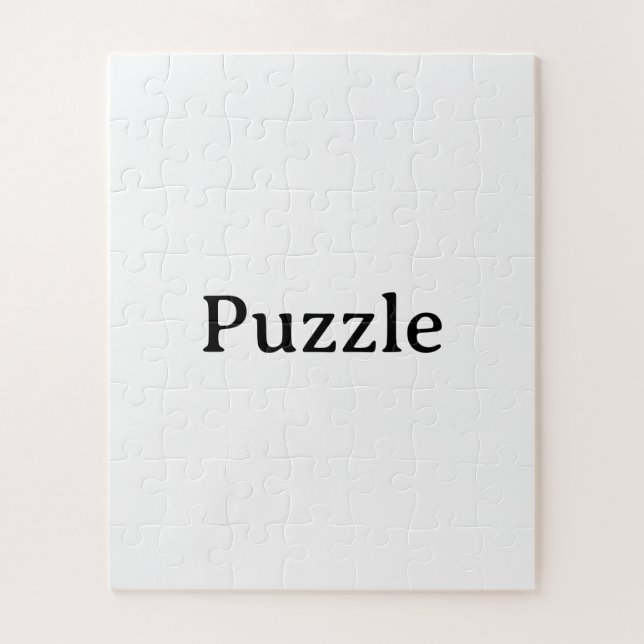 Create Your Own Simple 16"x20", 56 oversized piece Jigsaw Puzzle (Vertical)