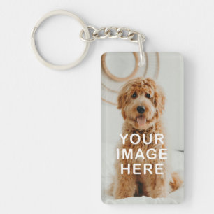 Create Your Own Simple 2-Image/Photo Key Ring