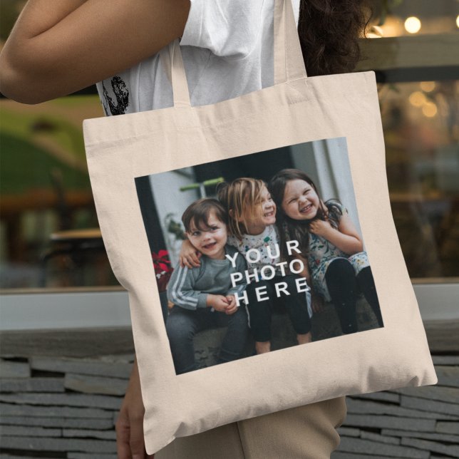 Create Your Own Simple 2-Photo Tote Bag (Creator Uploaded)