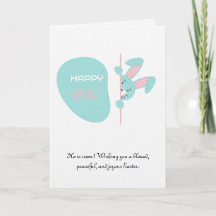 Create Your Own Simple 5" x 7" Happy Easter Card