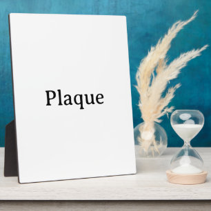 Create Your Own Simple 8''x10'' UV Resistant Easel Plaque