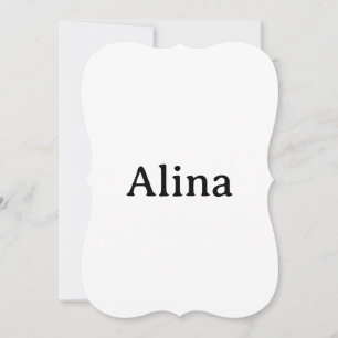 Create Your Own Simple Brand Bracket 5" x 7" Invitation