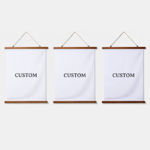 Create Your Own Simple Brand Promotion 26"x36" Hanging Tapestry