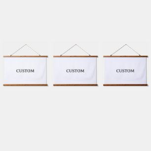 Create Your Own Simple Brand Promotion 36"x26" Hanging Tapestry