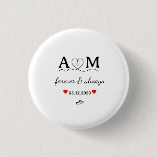 Create Your Own Simple Brand Promotion 3 Cm Round Badge