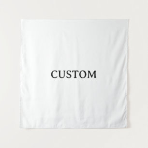 Create Your Own Simple Brand Promotion 57"x57" Tapestry