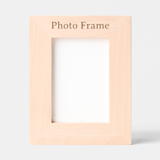 Create Your Own Simple Brand Promotion 5" x 7" Etched Frames (Front)