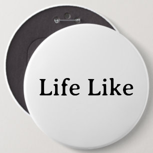 Create Your Own Simple Brand Promotion 6" 6 Cm Round Badge